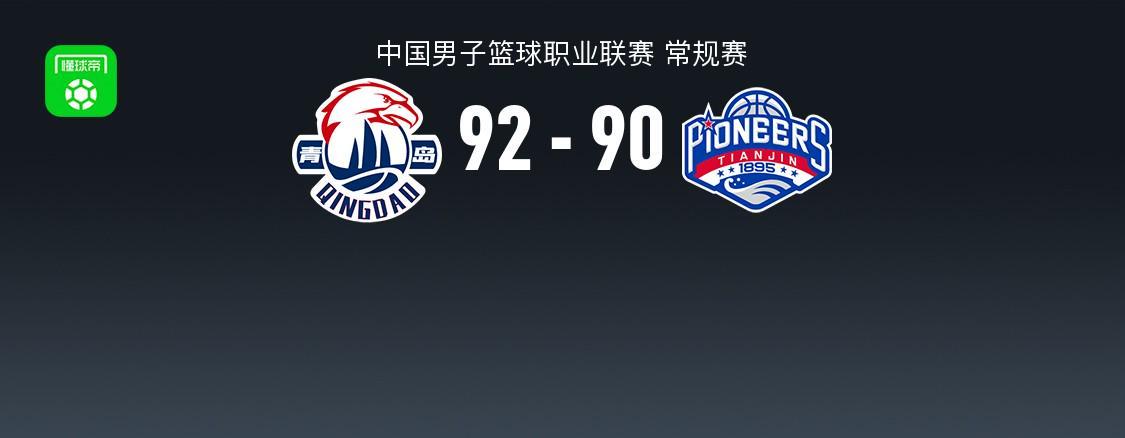 开云体育app-青岛94-90险胜天津,韦瑟斯庞30分,米奇28+10,林庭谦23分